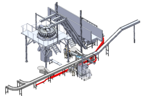 Automac Potato Chip conveyor