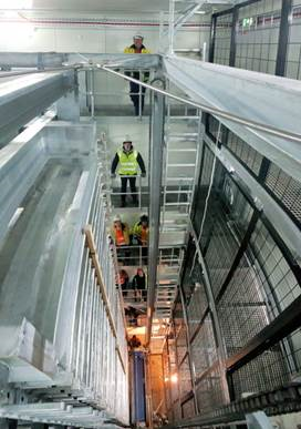 Milmeq Chilling Tunnel Walkway