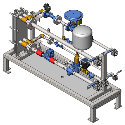 Hot Water Skid