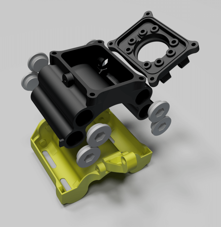 plastic enclosure and holster to house electrical equipment and sensors