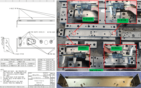 Project Lead – Factory process improvement, sheet-metal, and assembly