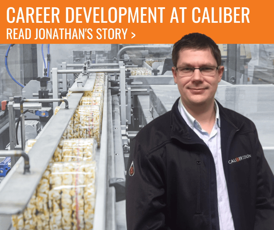 Career development at Caliber, Jonathan Bousfield
