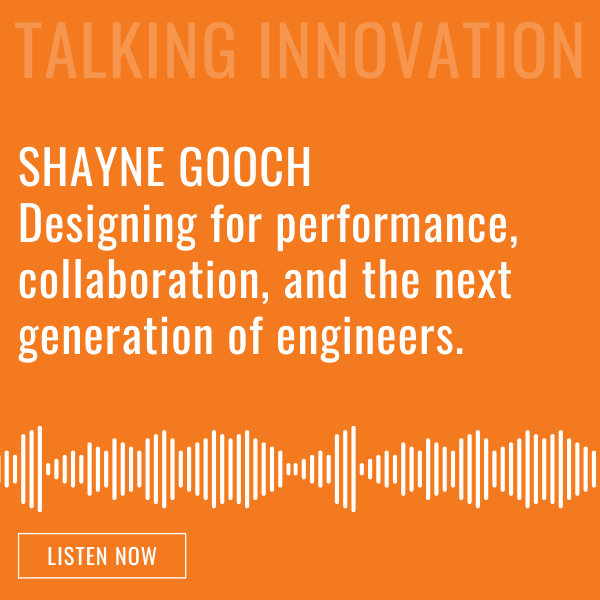 podcast8 - shayne gooch Dr Shayne Gooch - designing for performance, collaboration, and the next generation of engineers