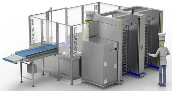 Automated dough handling system