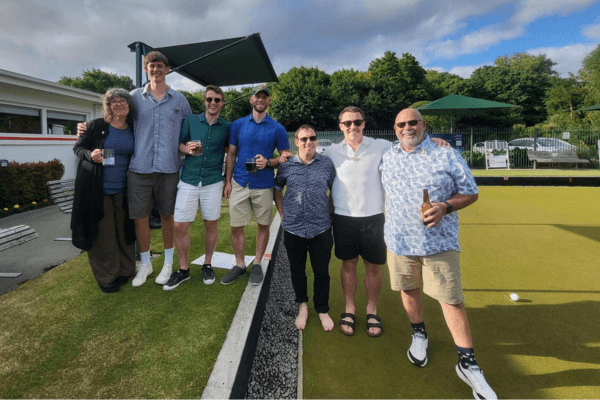 Some Christchurch team members, Christmas 2025