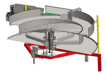 MOZZARELLA CENTRIFUGAL FEEDER