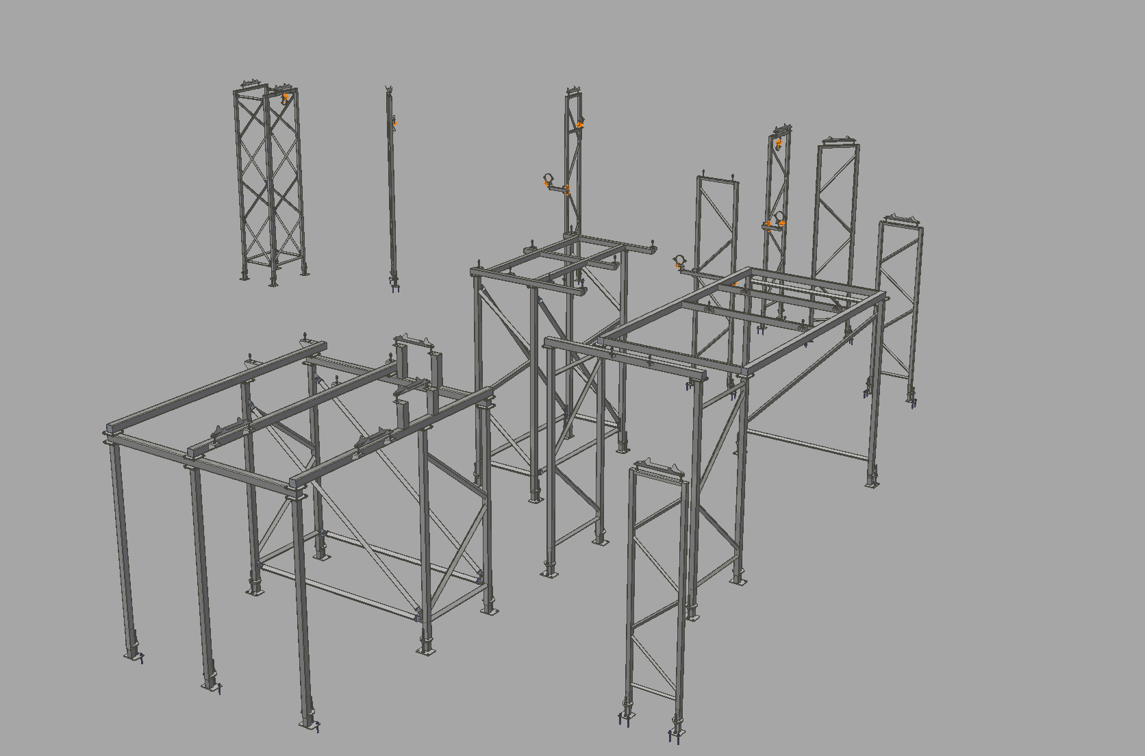 production line supports