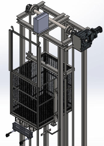 Pallet Lifter Chain Drive Car lift